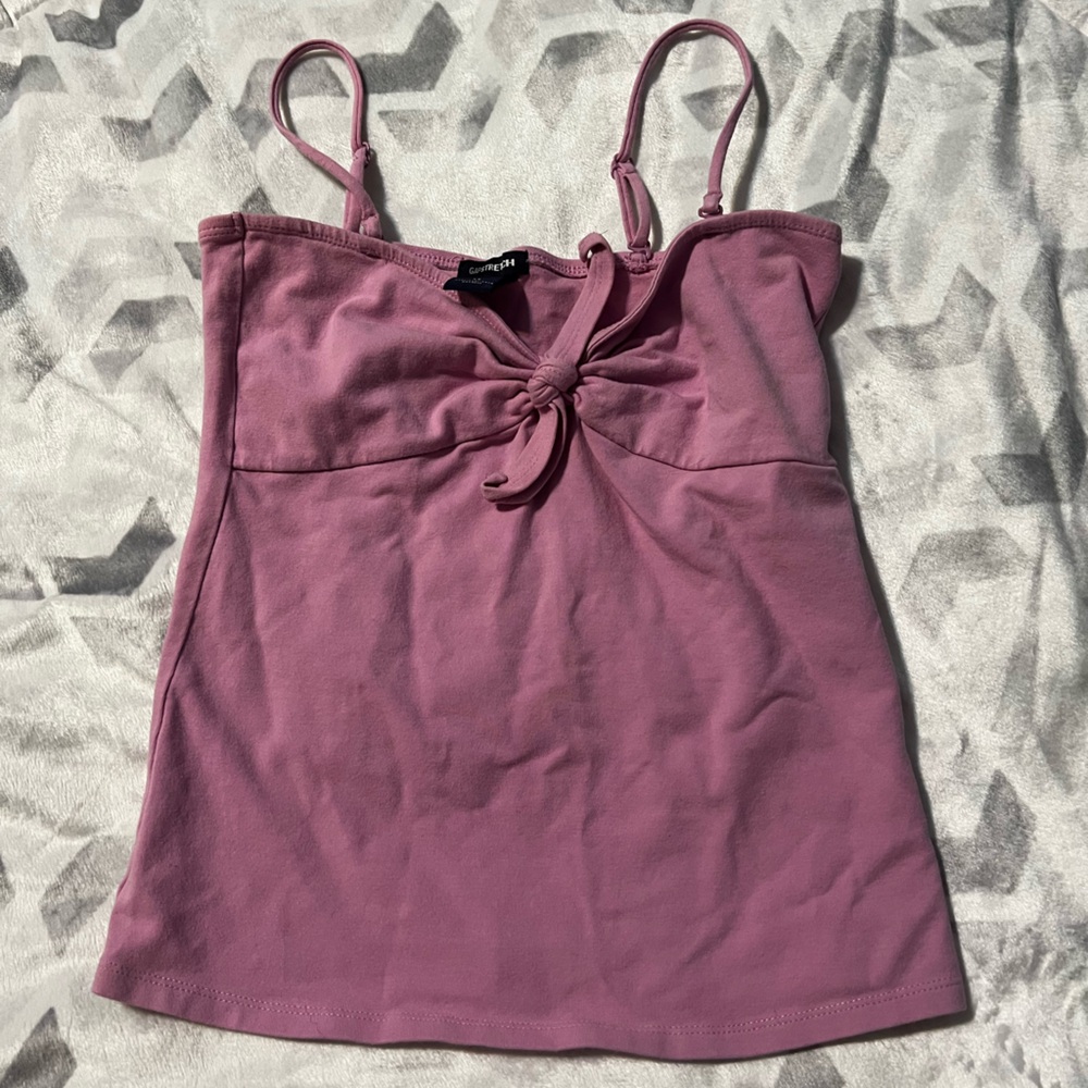 GAP Pink Tank/Tube Top with Tie Detail